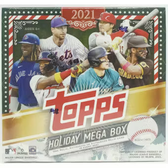 2021 Topps Holiday Baseball Mega Box