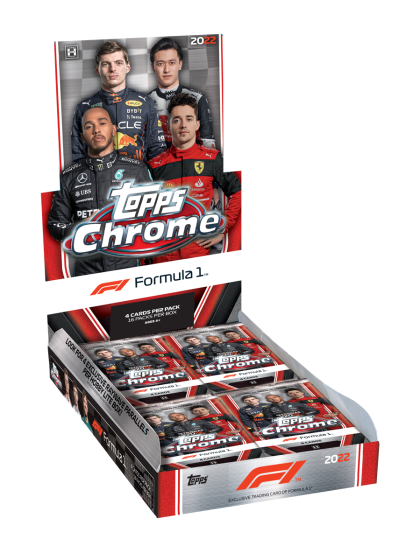 (Back in stock)! 2022 Topps Chrome Hobby Lite Formula 1 Box