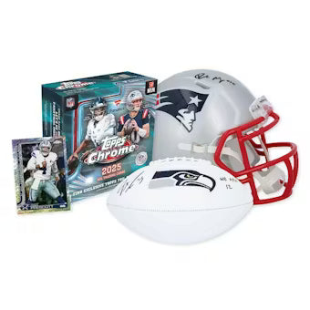 2025 Topps Chrome Football Fanatics Mega Box