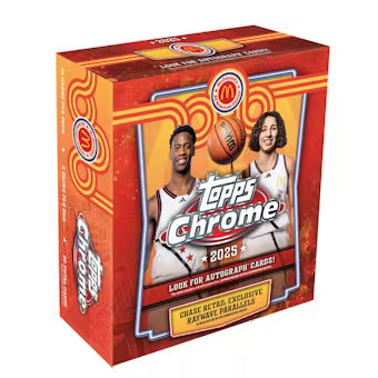 2025 Topps Chrome McDonald's All American Basketball Mega Box