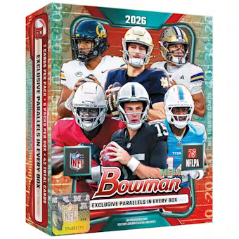 2026 Bowman Football Mega Box