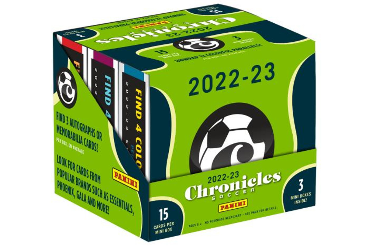 2022/23 PANINI CHRONICLES SOCCER HOBBY BOX
