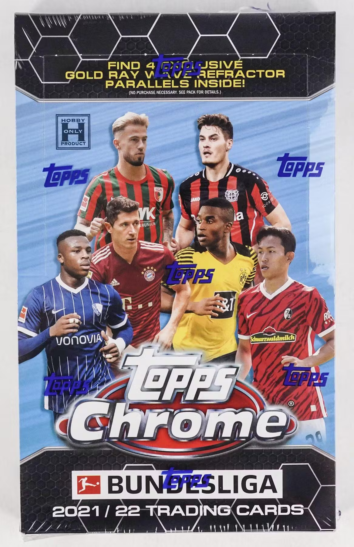 2021/22 Topps Chrome Bundesliga Soccer Hobby Lite Box