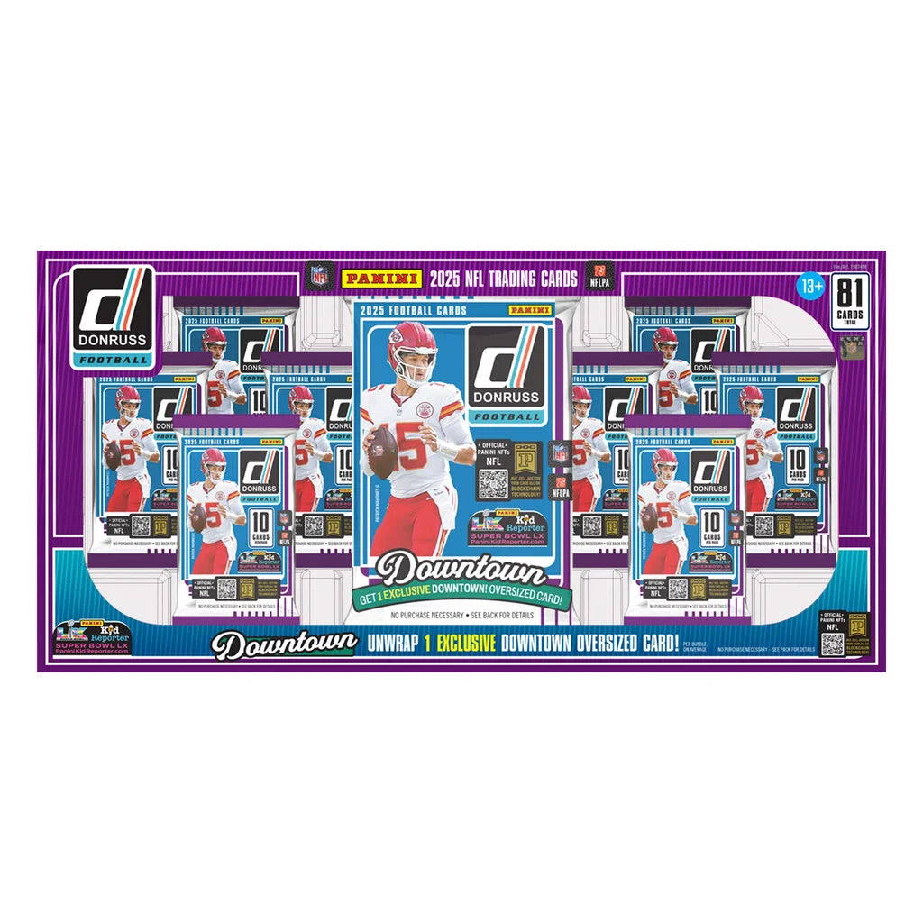 2025 Donruss NFL Football Costco Bundle Box