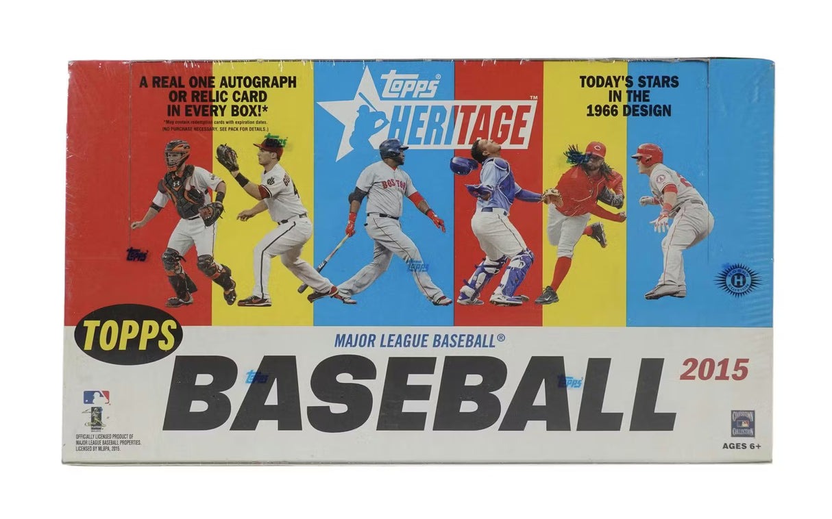 2015 Topps Heritage Baseball Hobby Box
