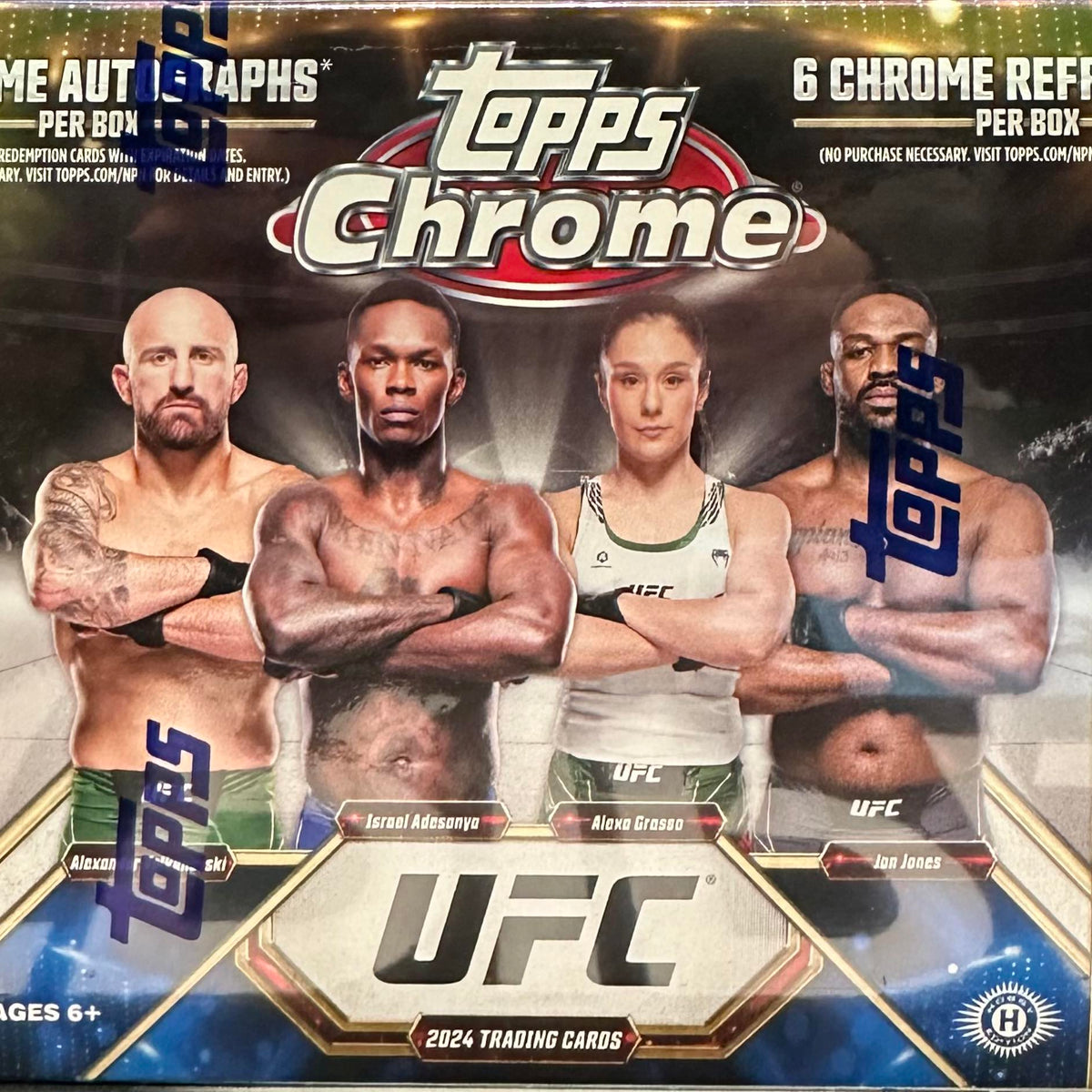 2024 Topps Chrome UFC BREAKERS DELIGHT Box TRIPLE DIAMOND SPORTS BREAKS