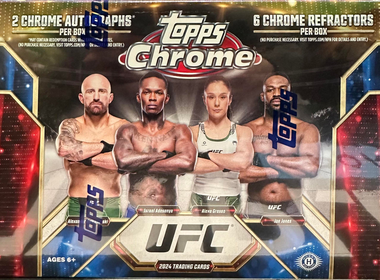 2025 Topps Chrome UFC BREAKERS DELIGHT Box TRIPLE DIAMOND SPORTS BREAKS
