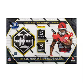2017 Panini Limited Football Hobby Box