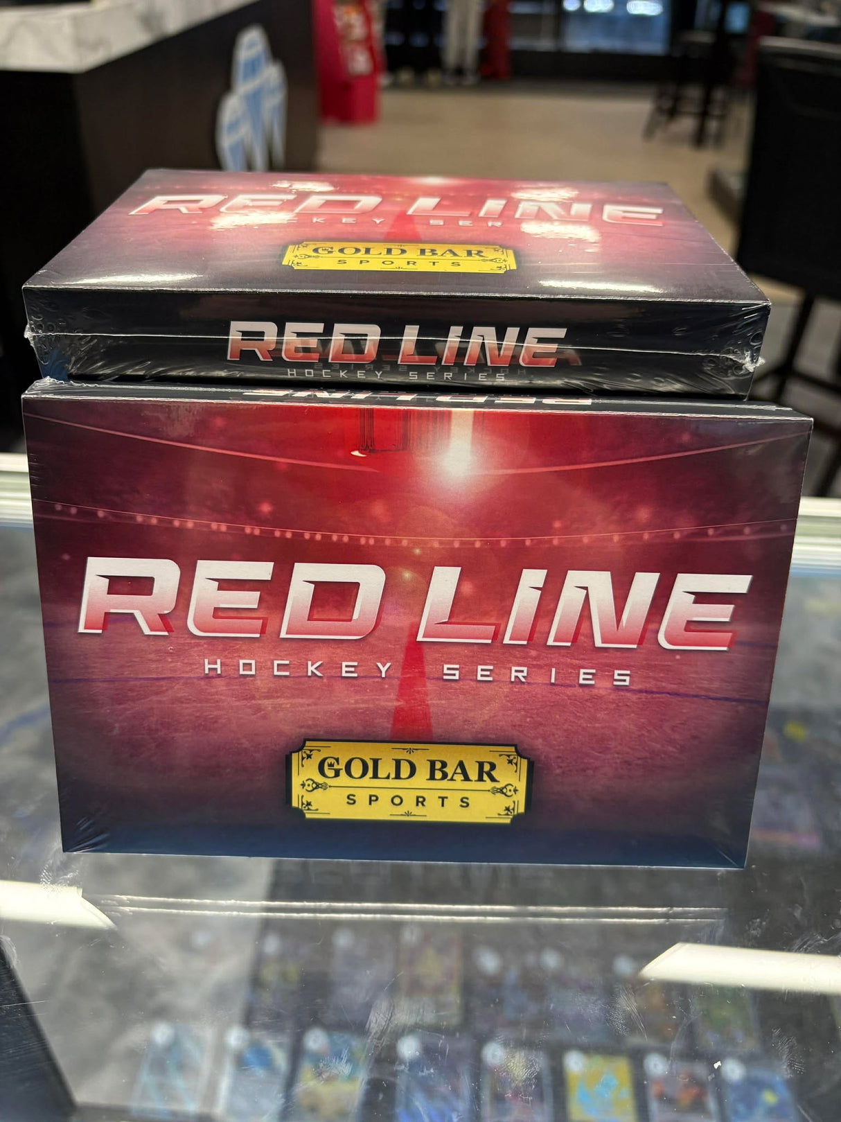 RED LINE: HOCKEY SERIES GOLD BAR