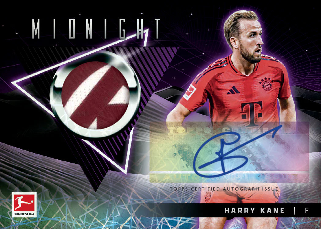 2024-25 Topps Midnight Bundeslia Soccer Hobby Box