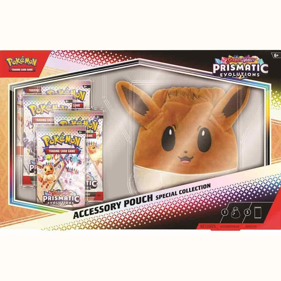 Prismatic Evolutions Accessory Pouch Special Collection Box