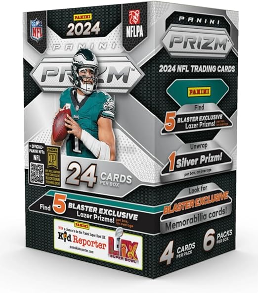 2024 Panini Prizm Football Blaster Box (Lazer Prizm)