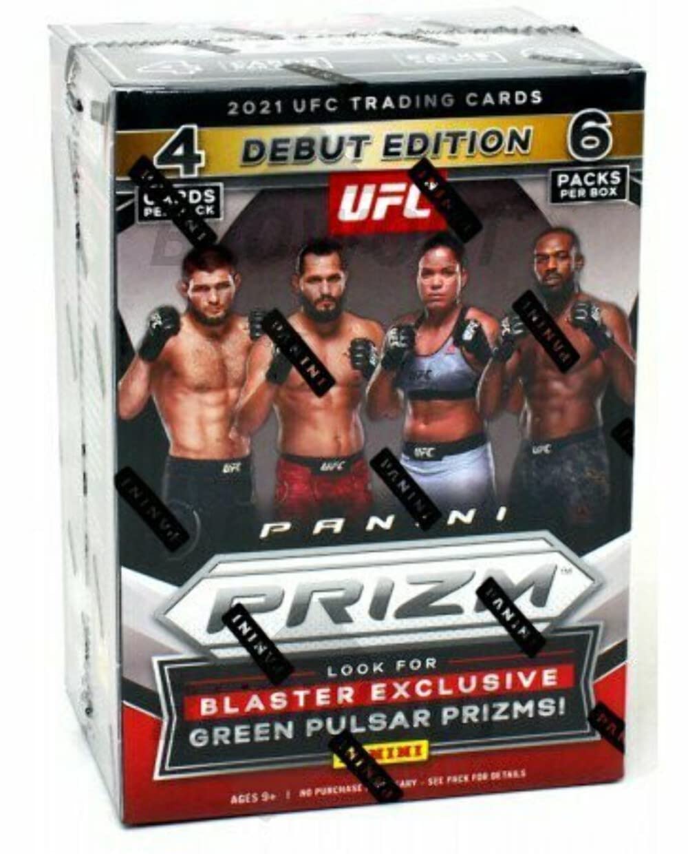 2021 Panini Prizm UFC 6 Pack Blaster Box