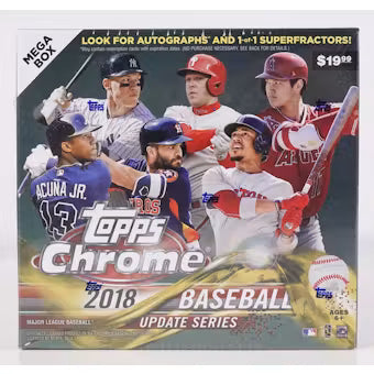 2018 Topps Chrome Update Baseball Mega Box