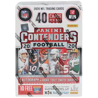 2020 Panini Contenders Football 5-Pack Blaster Box – TRIPLE