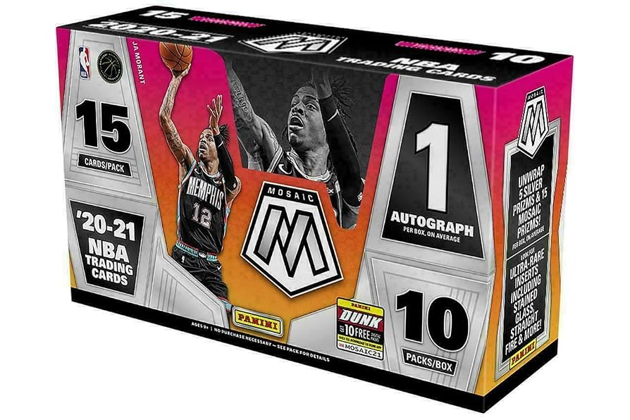 2020-21 Panini Mosaic Basketball Hobby Box