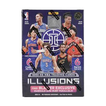 2021/22 Panini Illusions Basketball 6-Pack Blaster Box