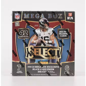 2022 Panini Select Football Mega Box (Black & Red Die-Cuts!)