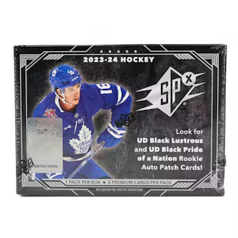 2023/24 Upper Deck SPx Hockey Hobby Box
