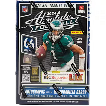 2024 Panini Absolute Football 6-Pack Blaster Box (Green Parallels!)