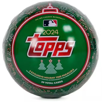 2024 Topps Holiday Baseball Tin