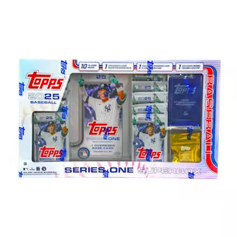 2025 Topps Series 1 Baseball Super Box