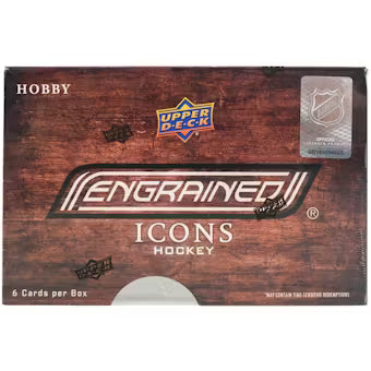 2024/25 Upper Deck Engrained Icons Hockey Hobby Box