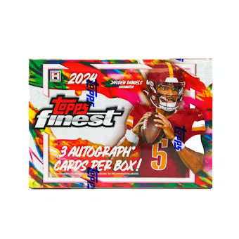 2024 Topps Finest Football Breaker Delight Box – TRIPLE DIAMOND