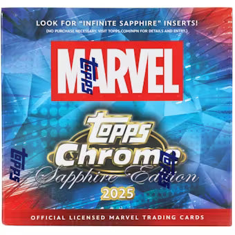 Marvel Chrome Sapphire Hobby Box