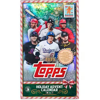 2025 Topps Holiday Baseball Advent Calendar