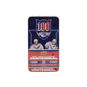 2025/26 Upper Deck New York Rangers Centennial Hockey Hobby Box
