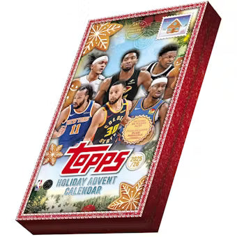 2025/26 Topps Holiday Basketball Countdown Calendar