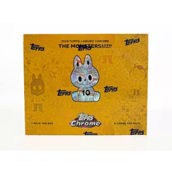 Topps Chrome Labubu Box