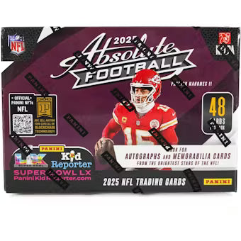 2025 Panini Absolute Football 6-Pack Blaster Box
