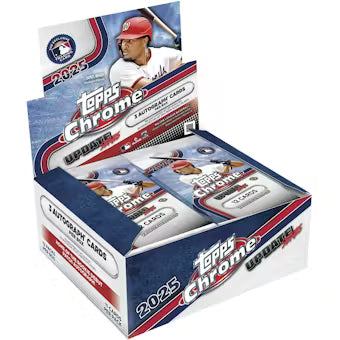 2025 Topps Chrome Update Series Baseball Hobby Jumbo Box