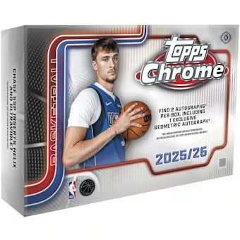 2025/26 Topps Chrome Basketball Breaker Delight Box