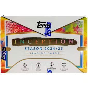 2024/25 Topps Inception UEFA Club Competitions Soccer Hobby Box