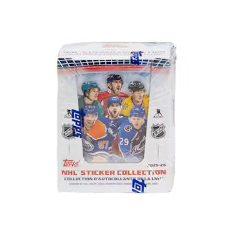 2025/26 Topps NHL Hockey Sticker Collection 50-Pack Box