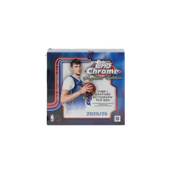 2025/26 Topps Chrome Sapphire Edition Basketball Box
