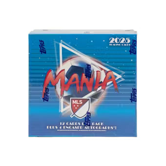 2025 Topps MLS Major League Soccer Chrome Mania Box