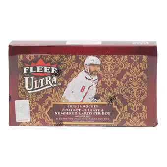 2025/26 Upper Deck Fleer Ultra Hockey Hobby Box