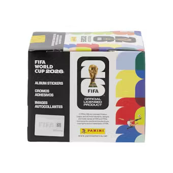 2025/26 Panini FIFA World Cup Soccer 50-Pack Sticker Box