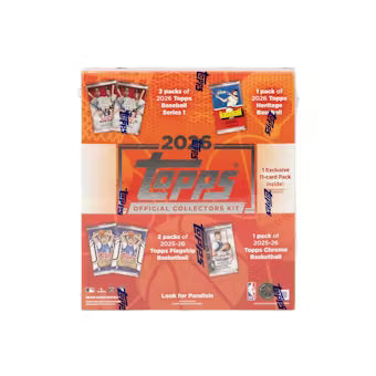 2026 Topps MLB x NBA Official Collector Kit Box