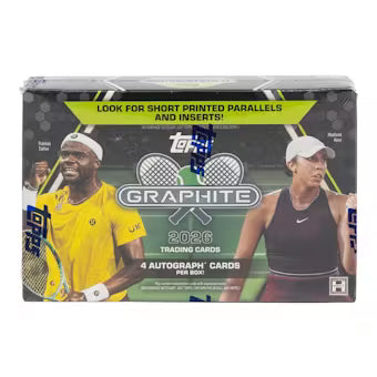 2026 Topps Graphite Tennis Hobby Box