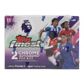 2026 Topps Finest English Premier League Soccer Hobby Box