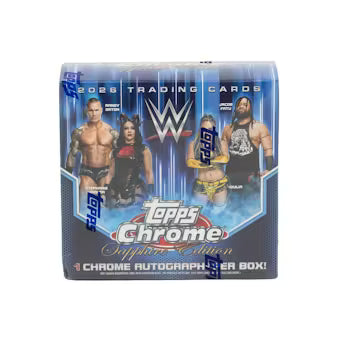 2026 Topps Chrome WWE Wrestling Sapphire Edition
