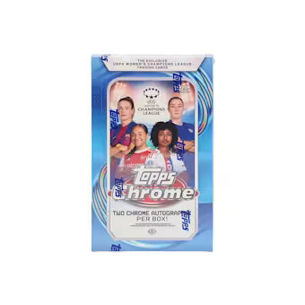 2025/26 Topps Chrome Women's UEFA Champions League Soccer Hobby Box