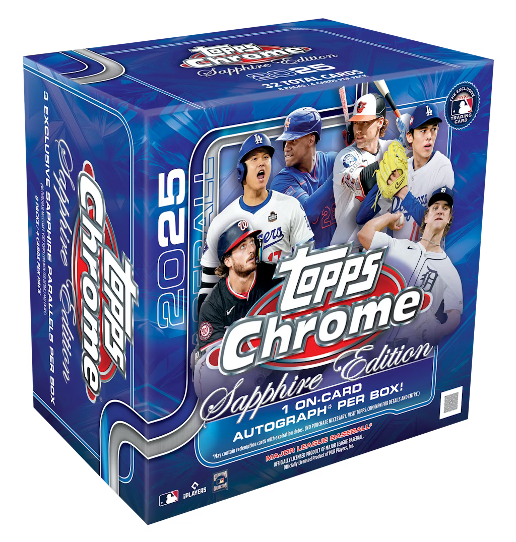【未開封BOX】2019 Topps Chrome Sapphire 2019 Topps Chrome Sapphire Edition Baseball Checklist, Set
