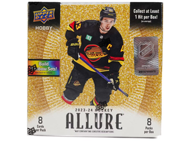 ASK BREAKER FOR PRICE!!!!- 2023/24 Upper Deck Allure Hockey Hobby Box