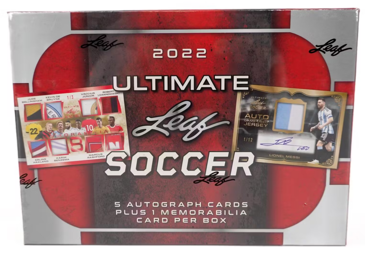 NEW** 2022 Leaf Ultimate Soccer Hobby Box